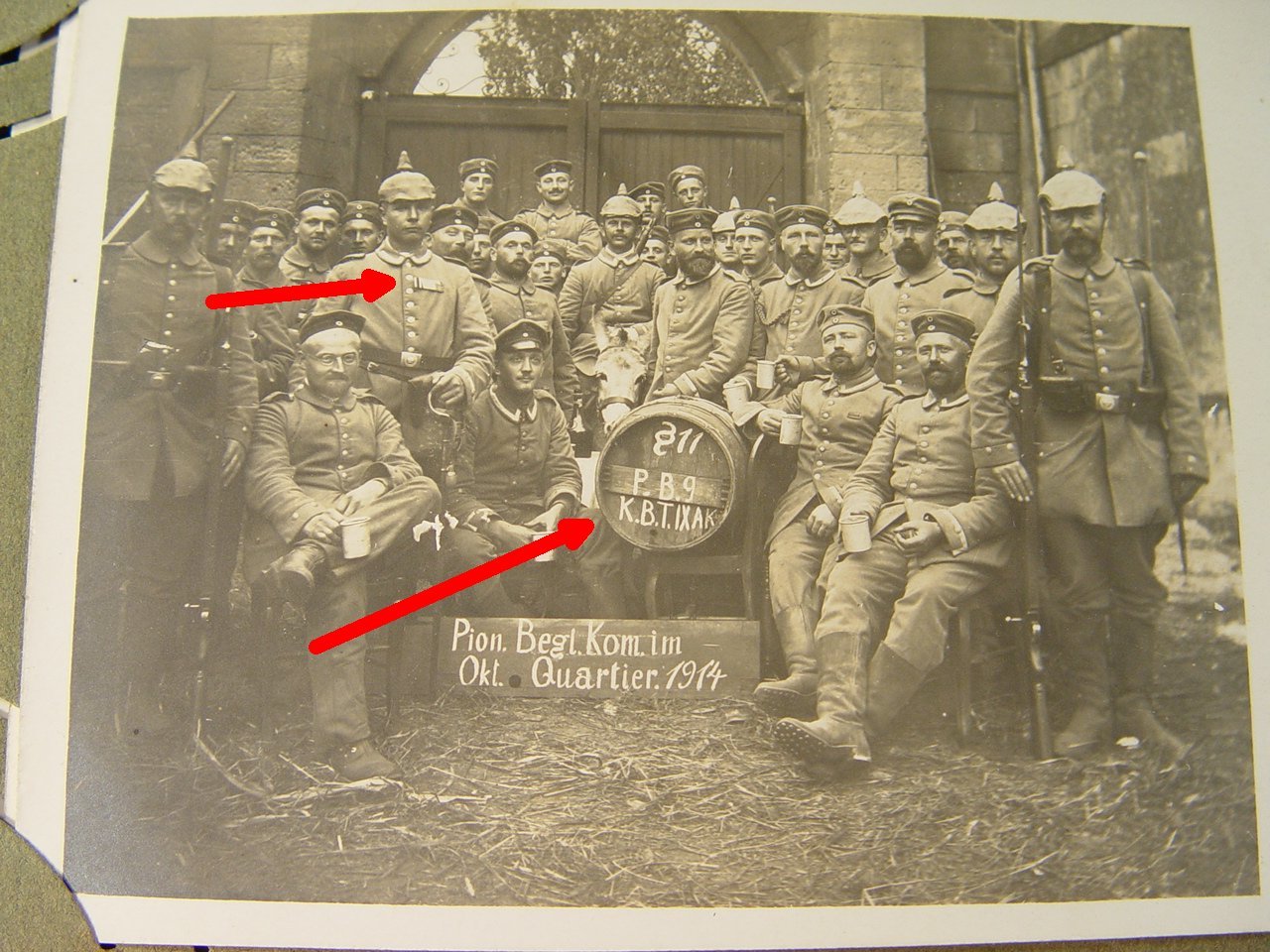 Photo Album: Farrier, Pioneer Battalion 9, PB 9, Pontoon, Somme Flanders Aisne