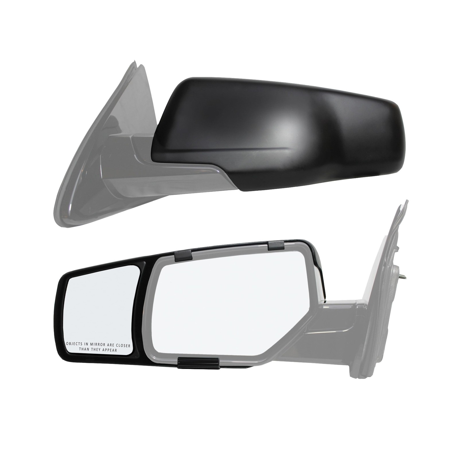 Fit System 80920 Snap and Zap Towing Mirror Pair (2015 and Up Gm SUV)