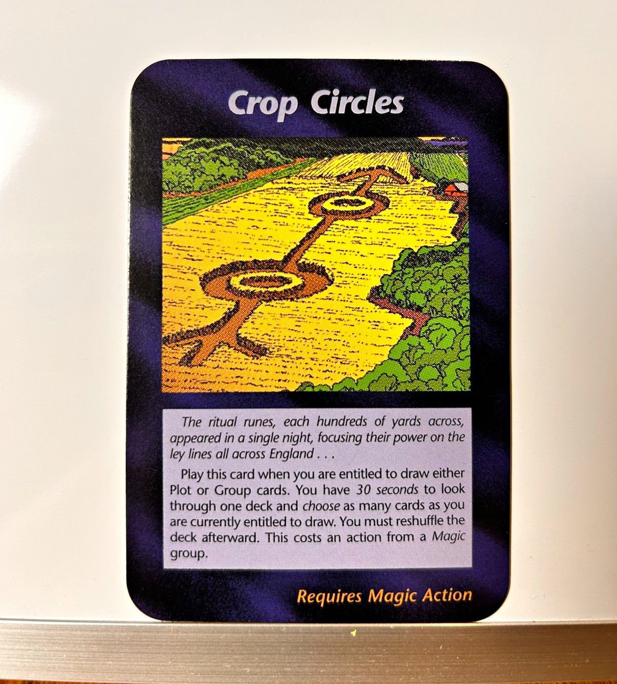 Illuminati: New World Order Crop Circles Card 