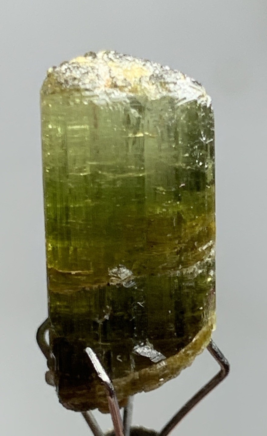 9.50Ct Beautiful Natural Bi Color Tourmaline Crystal From Pakistan