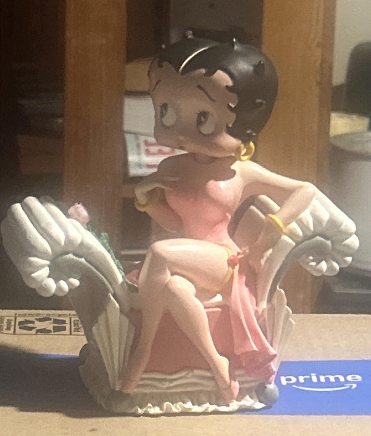 Betty Boop Music Box Diva ChairDiamonds Girls Best Friend  exclnt cond