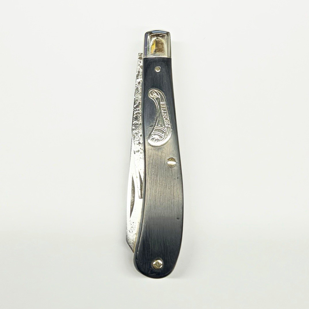 VINTAGE 1976 IMPERIAL FRONTIER (POWDERHORN) 4234 SLIM JACK 2 BLADE POCKET KNIFE