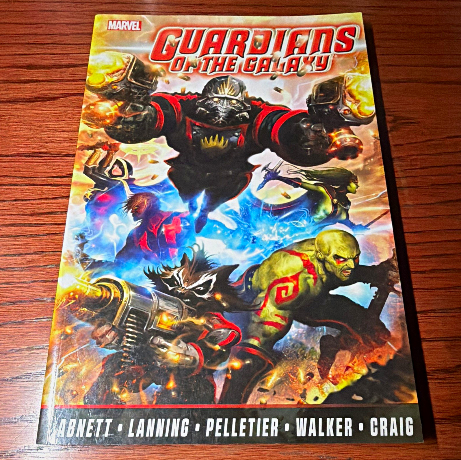 Marvel Guardians of the Galaxy - Rocket Raccoon, Drax, Gamora - Abnett