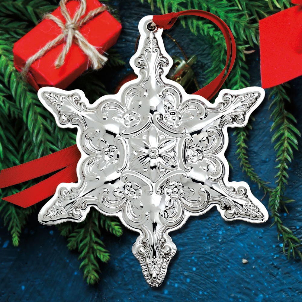 New 2026 Towle Old Master Snowflake 37th Edition Sterling Ornament NIB