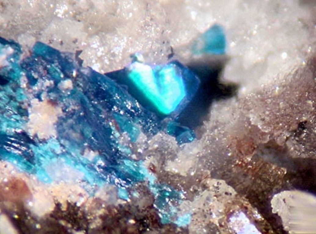 DIABOLEITE, WILLEMITE - Mammoth St-Anthony Mine, Tiger, Pinal County, ARIZONA