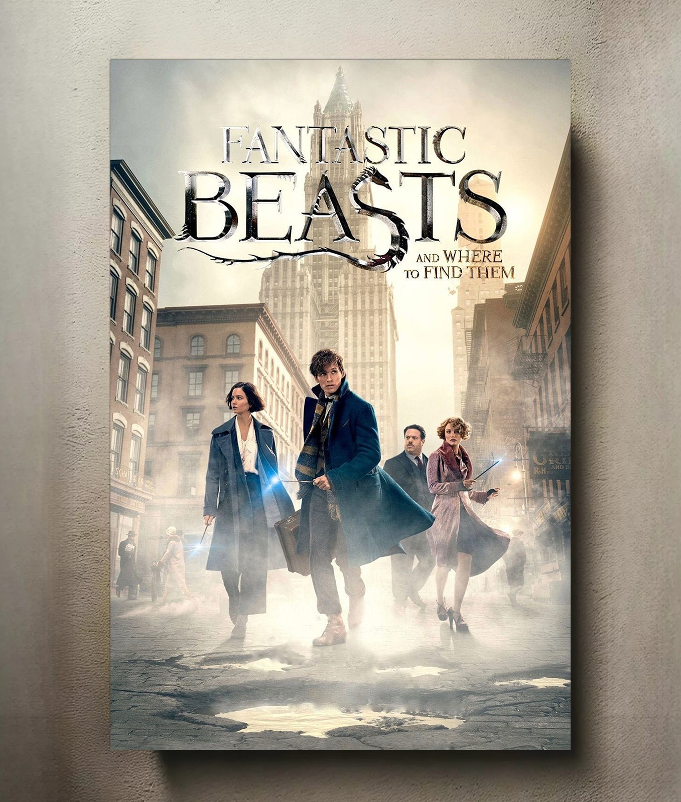Fantastic Beasts and Where to Find Them 8x12 Metal Movie Poster Sign