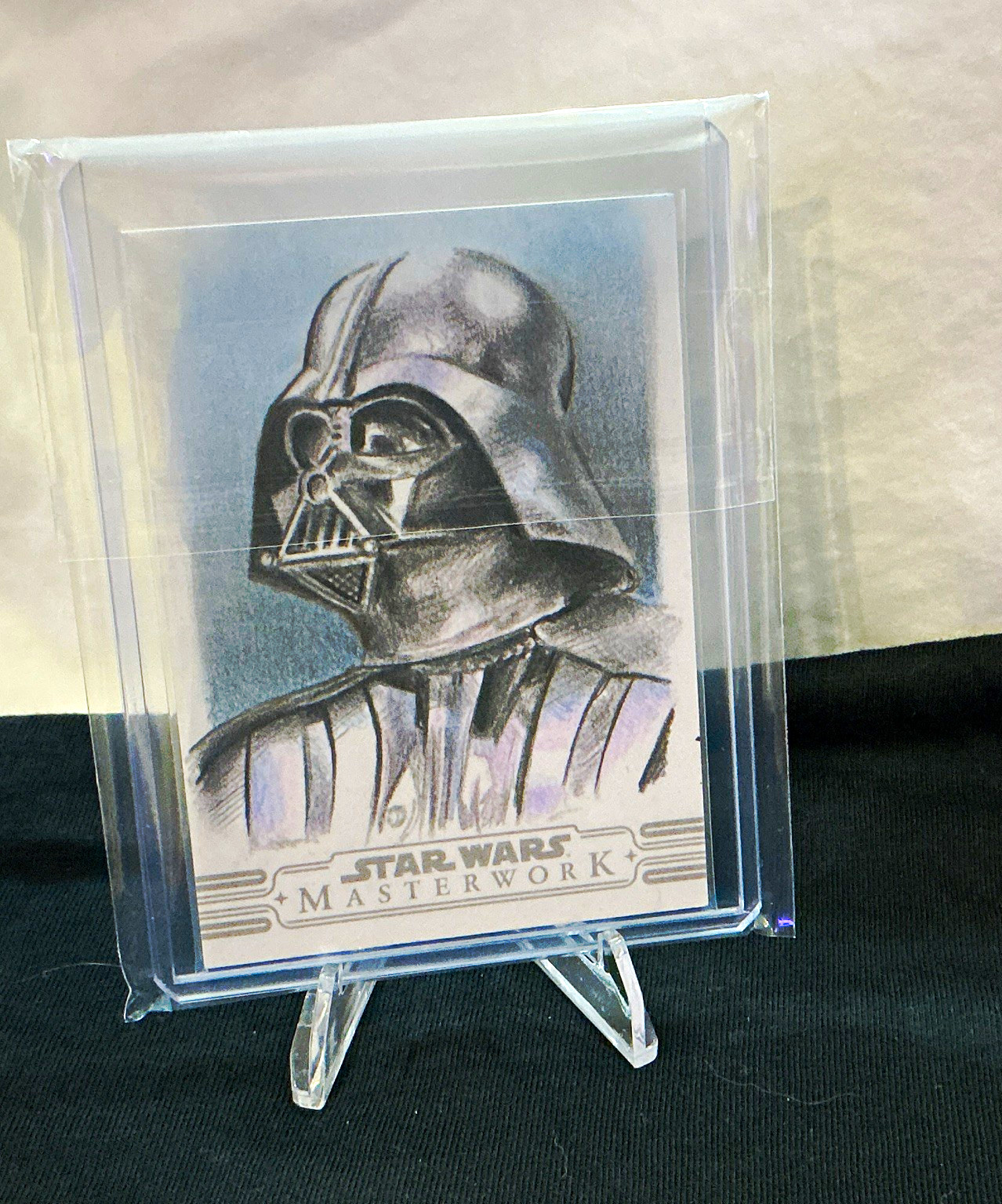 2025 Topps Star Wars Masterwork Darth Vader Sketch AUTO Todd Aaron Smith