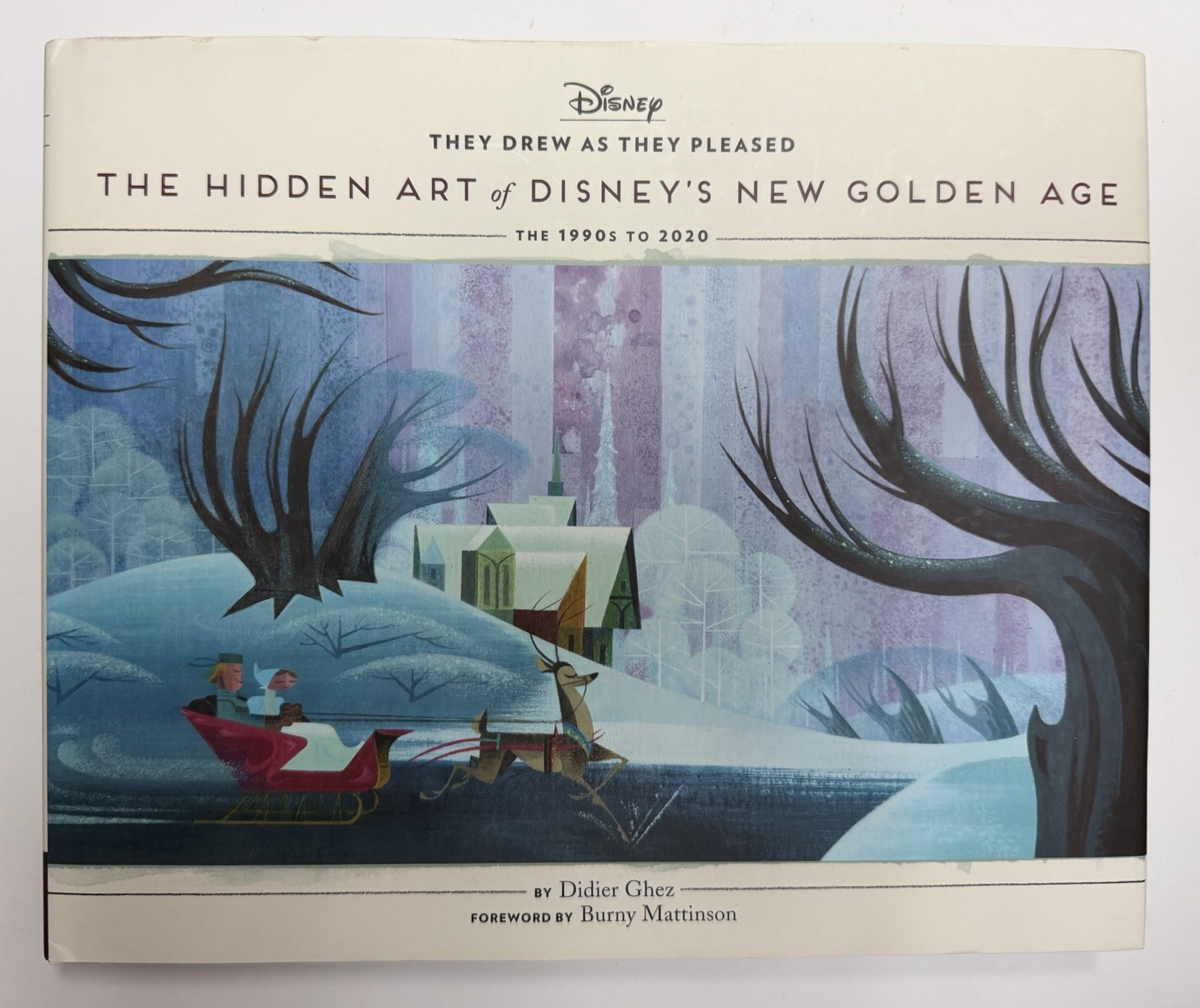 THE HIDDEN ART OF DISNEY'S NEW GOLDEN AGE: THE 1990S TO 2020  / with Inscription