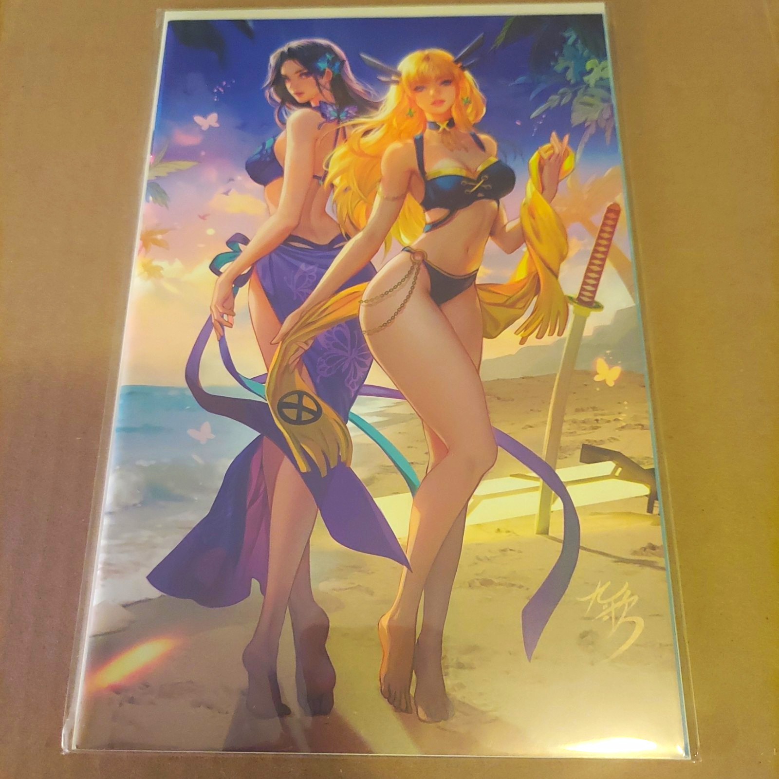 Marvel Marvel Swimsuit Special: Brand New Beach Day #1 Fan Yang Virgin LTD 1000