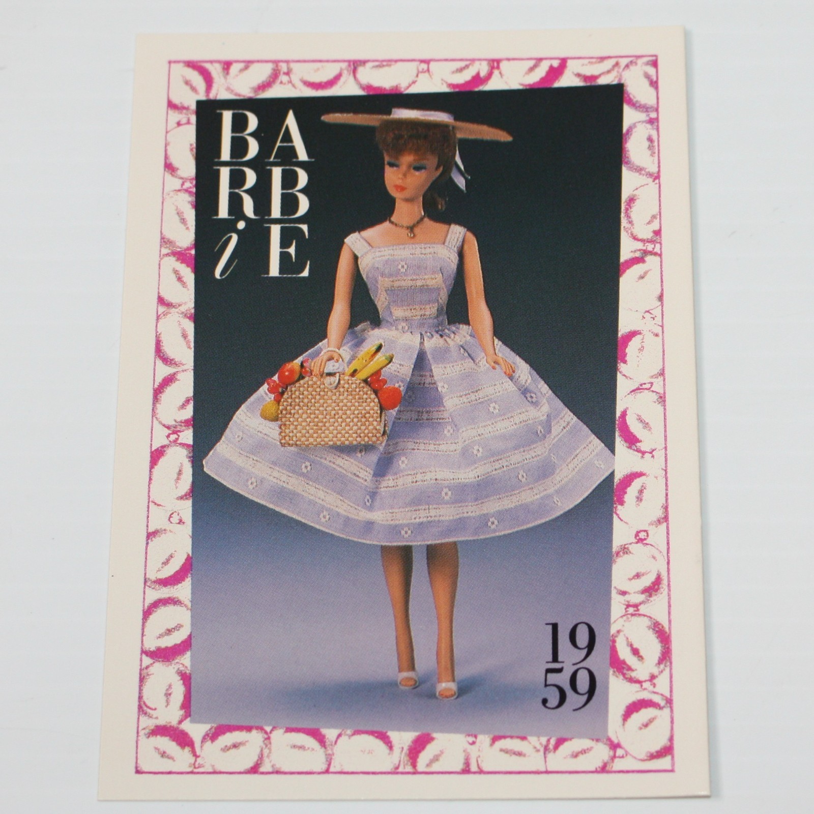 Vintage Barbie Fashion Facts Collectible Trading Card #8 \