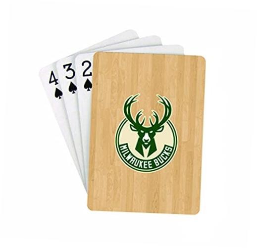 Officially Licensed NBA Playing Cards Milwaukee Bucks