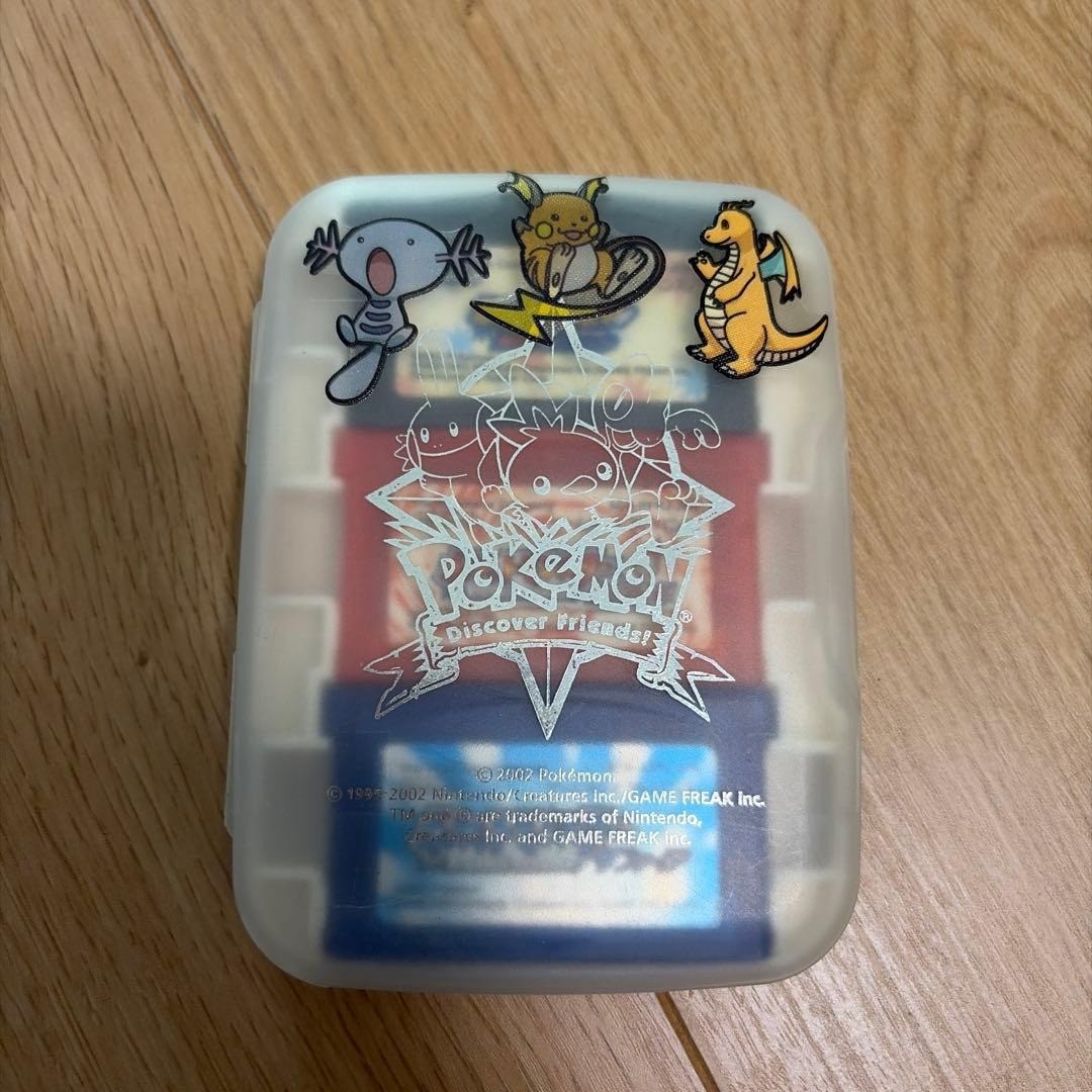 Pokemon Pinball FireRed Sapphire Game Boy Advance 3 Game Set Case Used