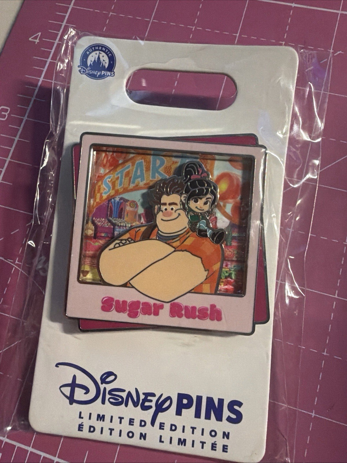Disney Wreck It Ralph Photo Frame Destinations Sugar Rush Pin LE2000