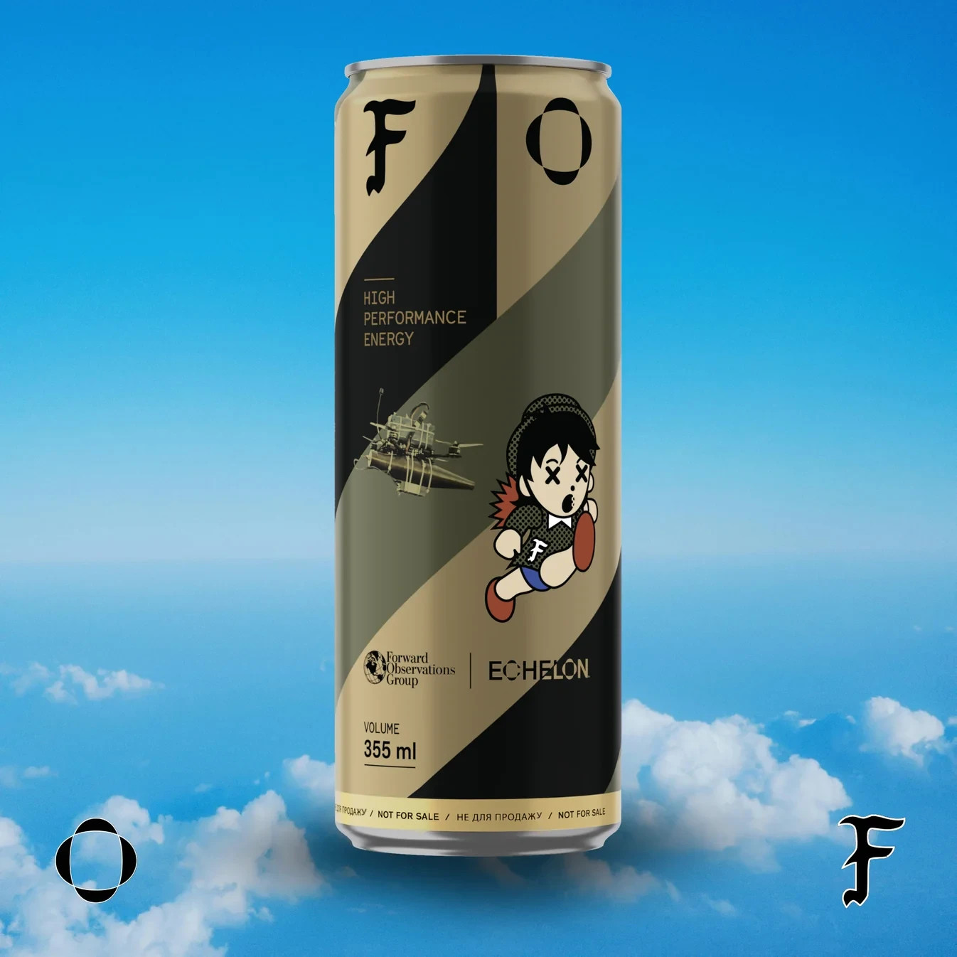 Forward Observations Group x Echelon FOG Energy Drink - 1 Can Not DEFCON Supdef