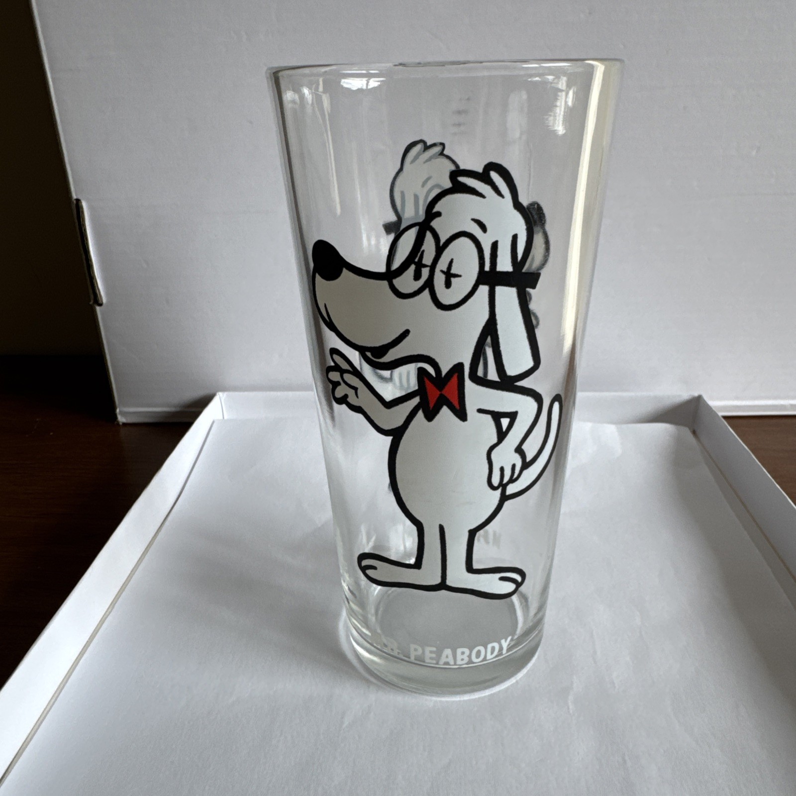 Vintage 1973 Mr. Peabody Pepsi Collector Series Glass