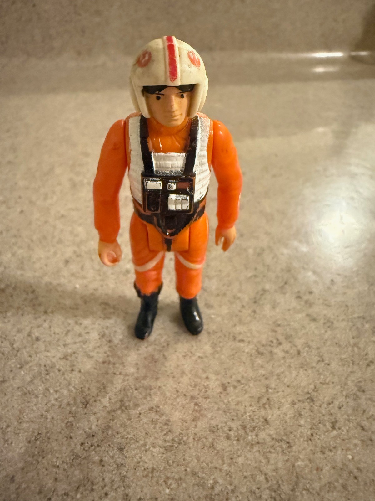 Vintage 1978 Kenner Star Wars Luke Skywalker X-Wing Pilot Action Figure HongKong