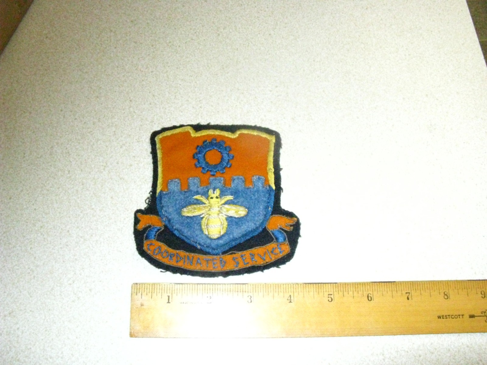 Rare US North African Theater Made Patch