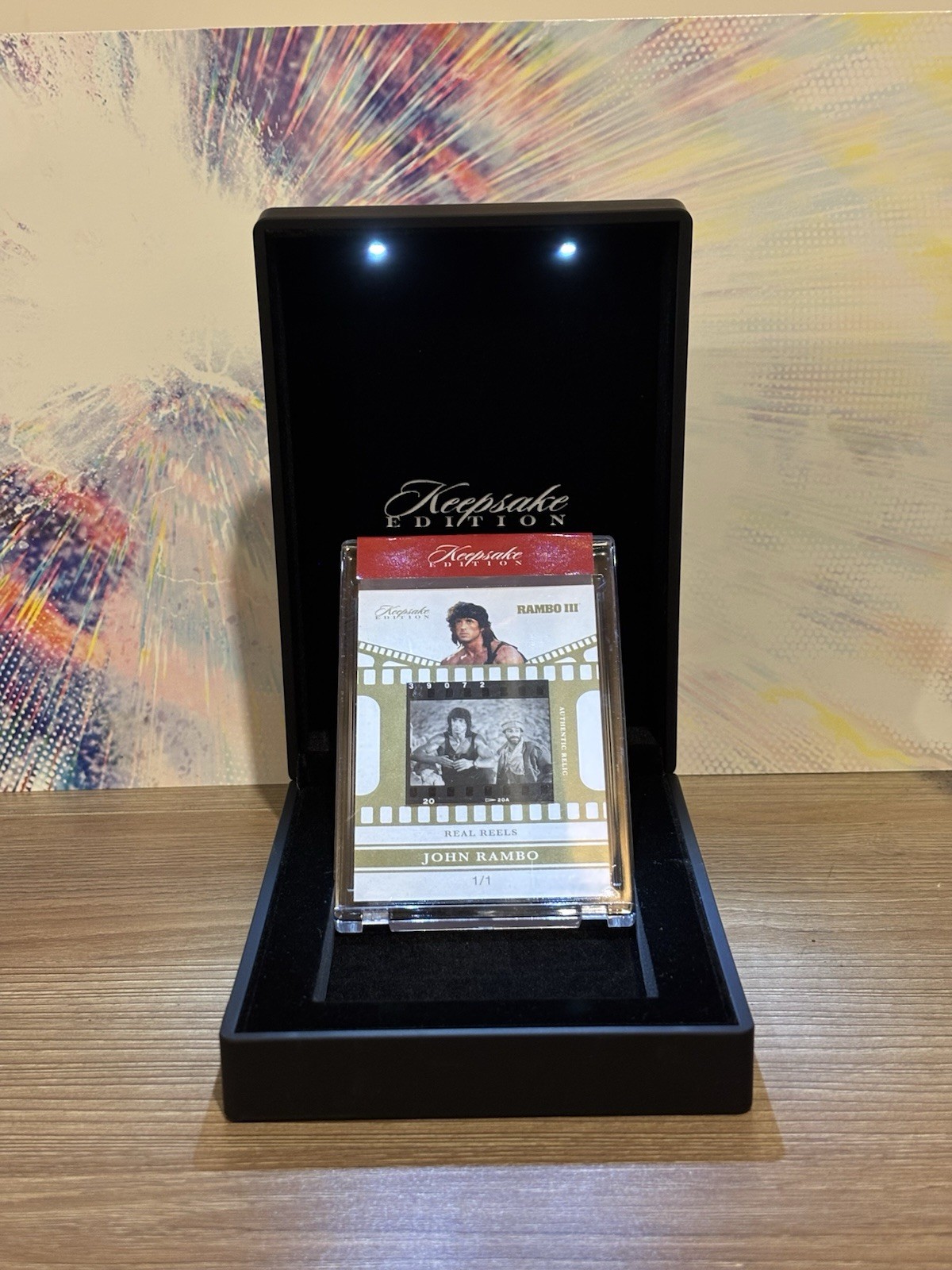 2024 Rambo Keepsake Collection Premier Edition Movie Film Reel 1/1 John Rambo