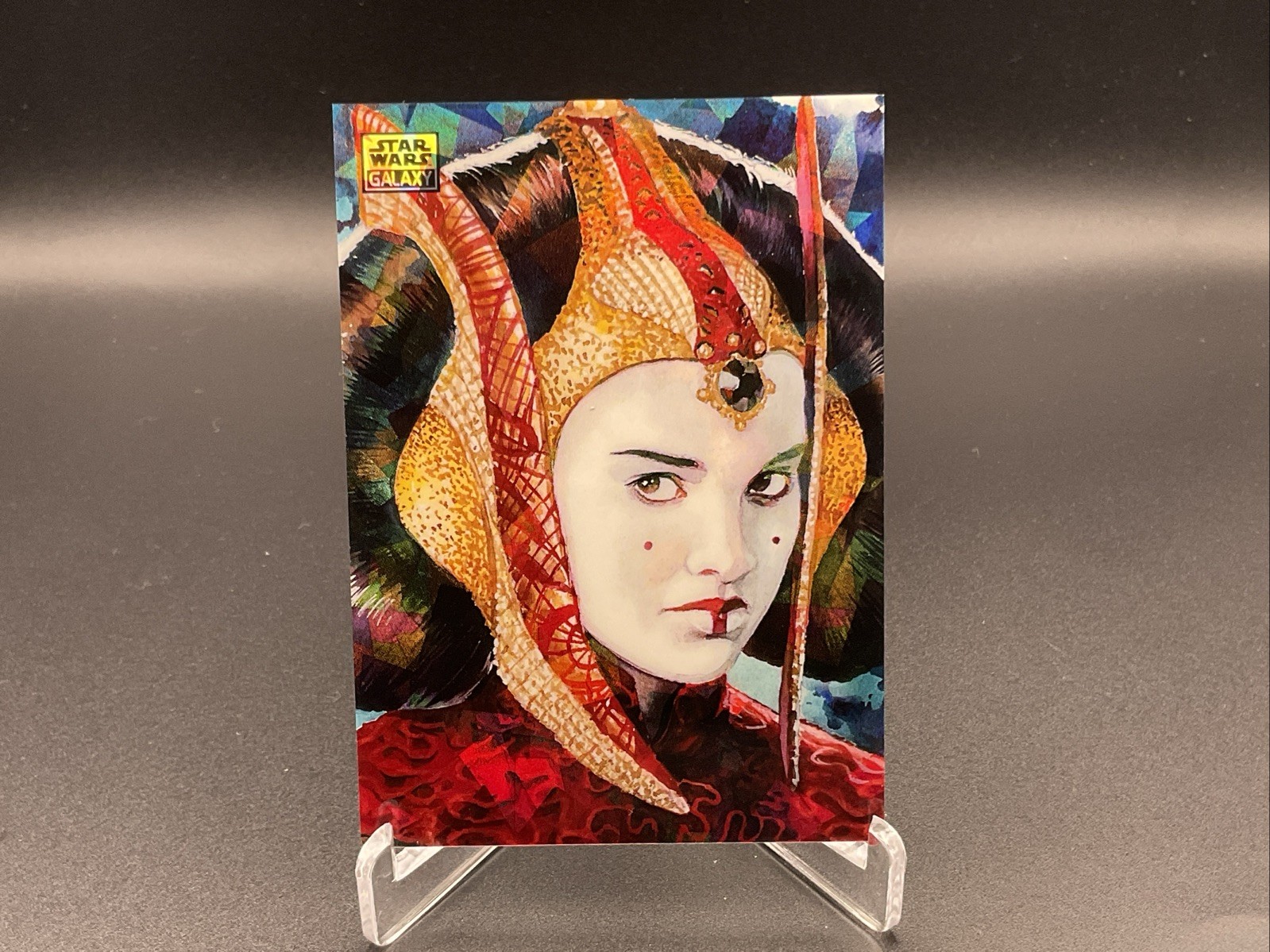2026 Topps Chrome Star Wars Galaxy The Queen Of Naboo Queen Amidala Cracked /150