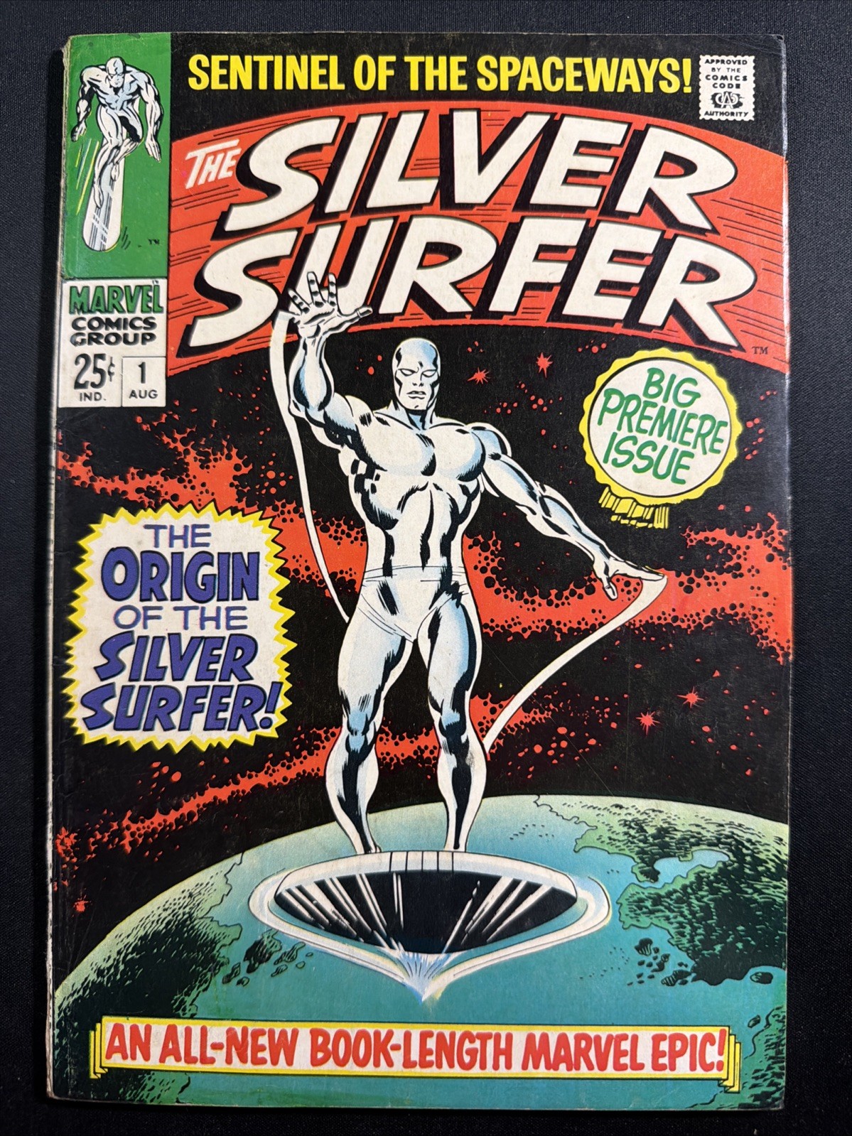The Silver Surfer #1 1969 Marvel Comics 1st Print Origin VG/Fine *A17