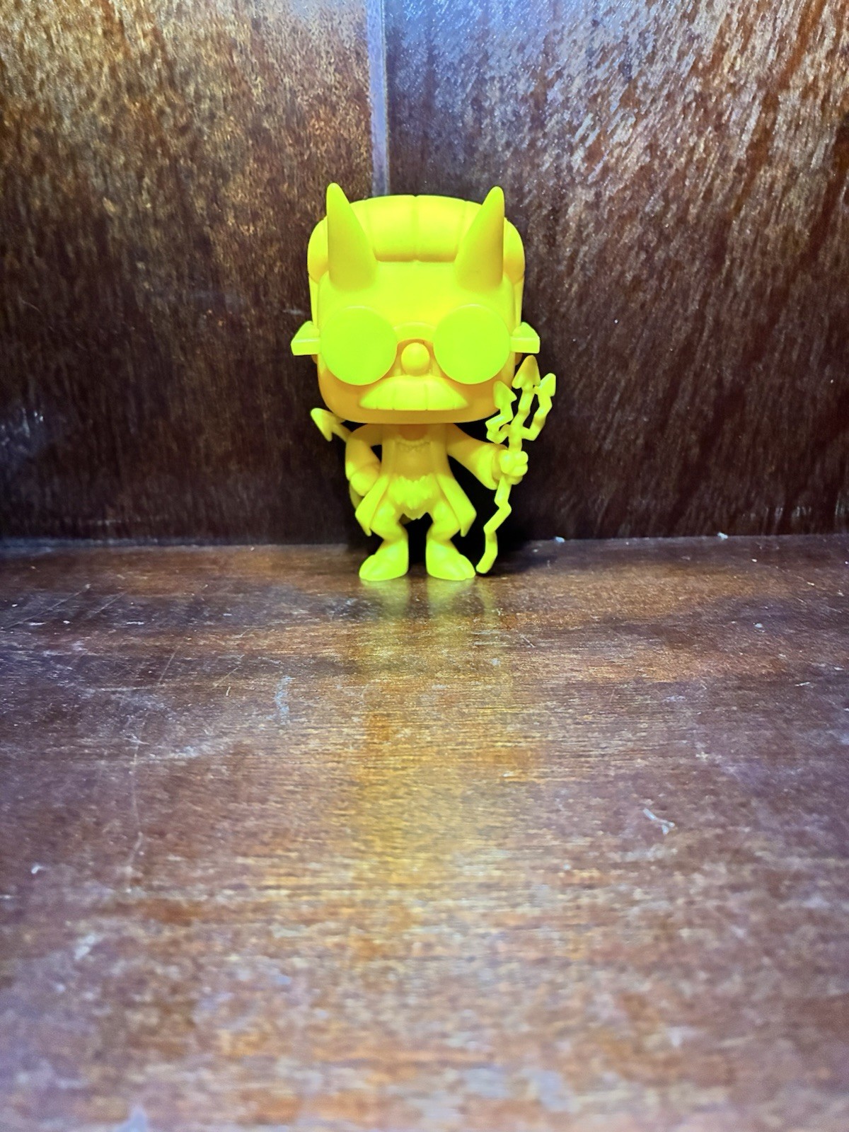 RARE PROTOTYPE Funko Pop The Simpsons Glow Devil Flanders Vinyl Action Figure
