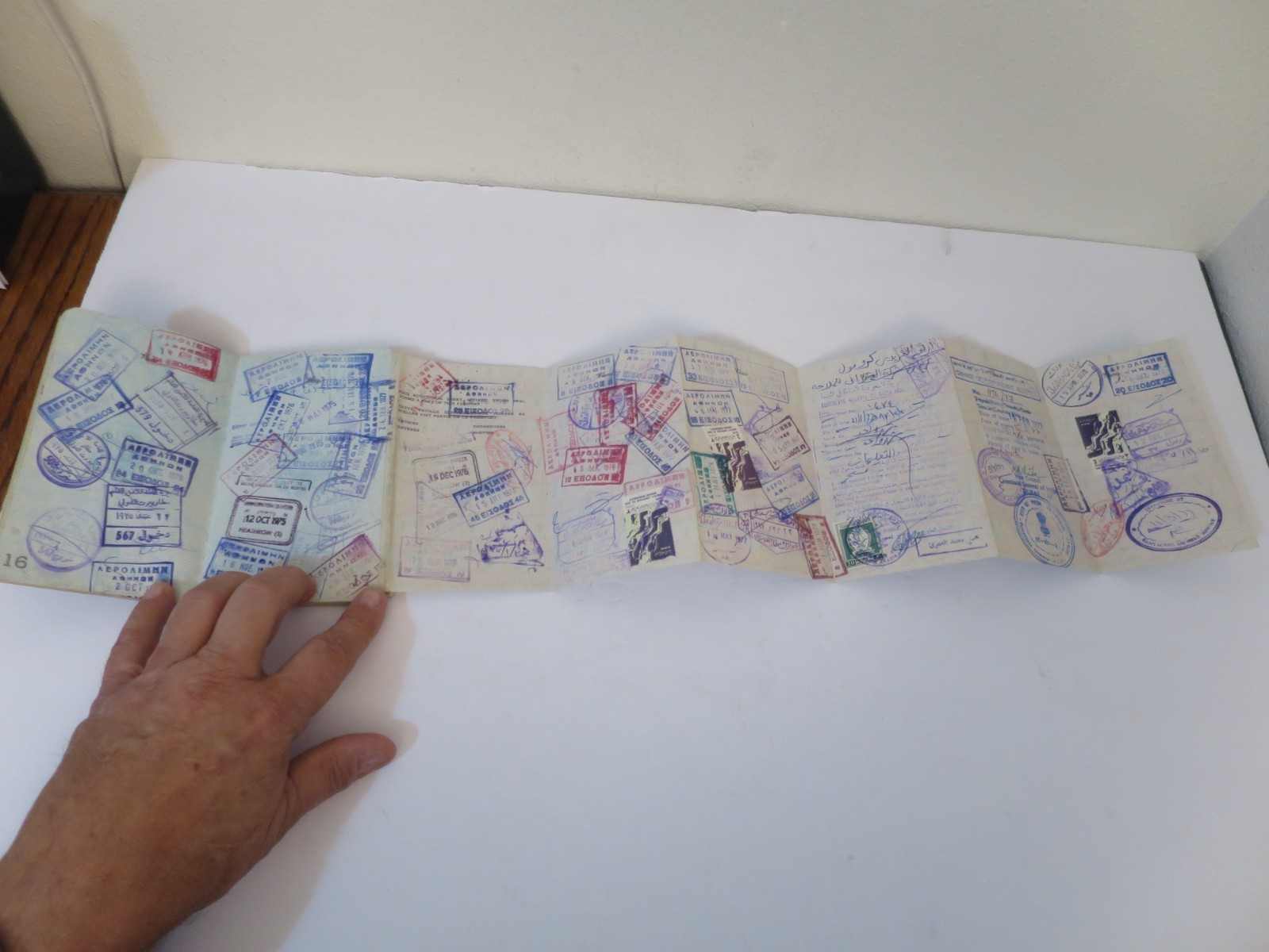 Vintage Cancelled Obsolete US Passport Issued 1974 Beirut Foreign Service? CIA?