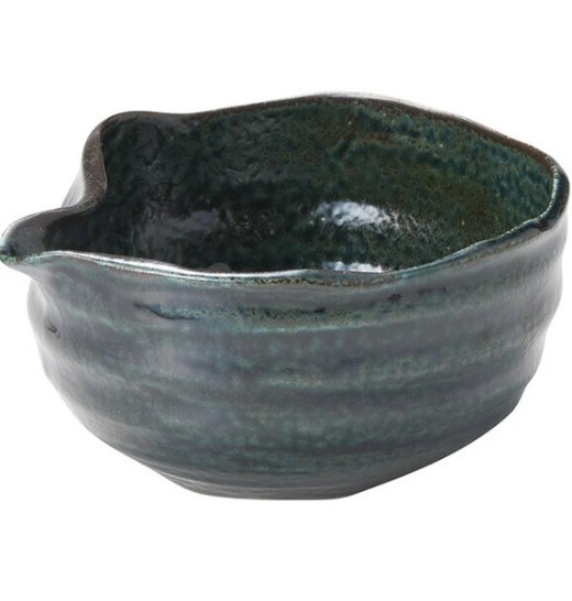 Japanese Katakuchi Matcha Tea bowl Hagi Irabo Party Pottery Mino ware Japan