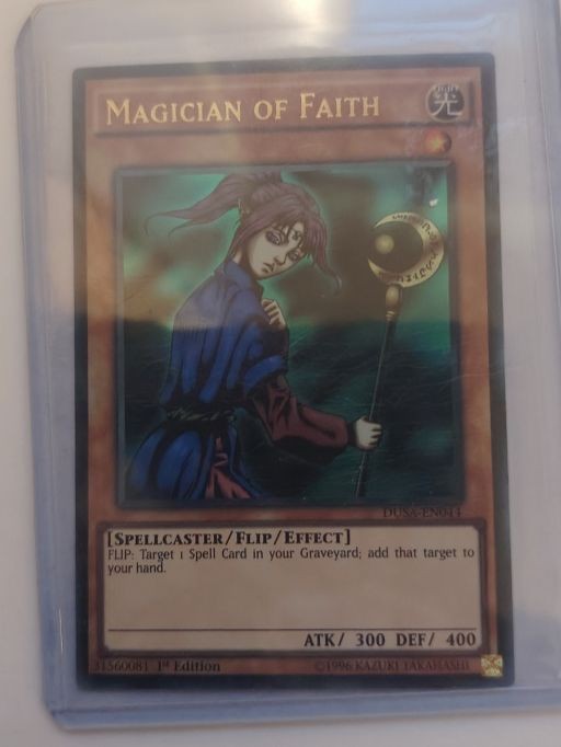 Magician of Faith DUSA-EN044 Ultra Rare Duelist Saga Yu-Gi-Oh 1st Edition NM/M
