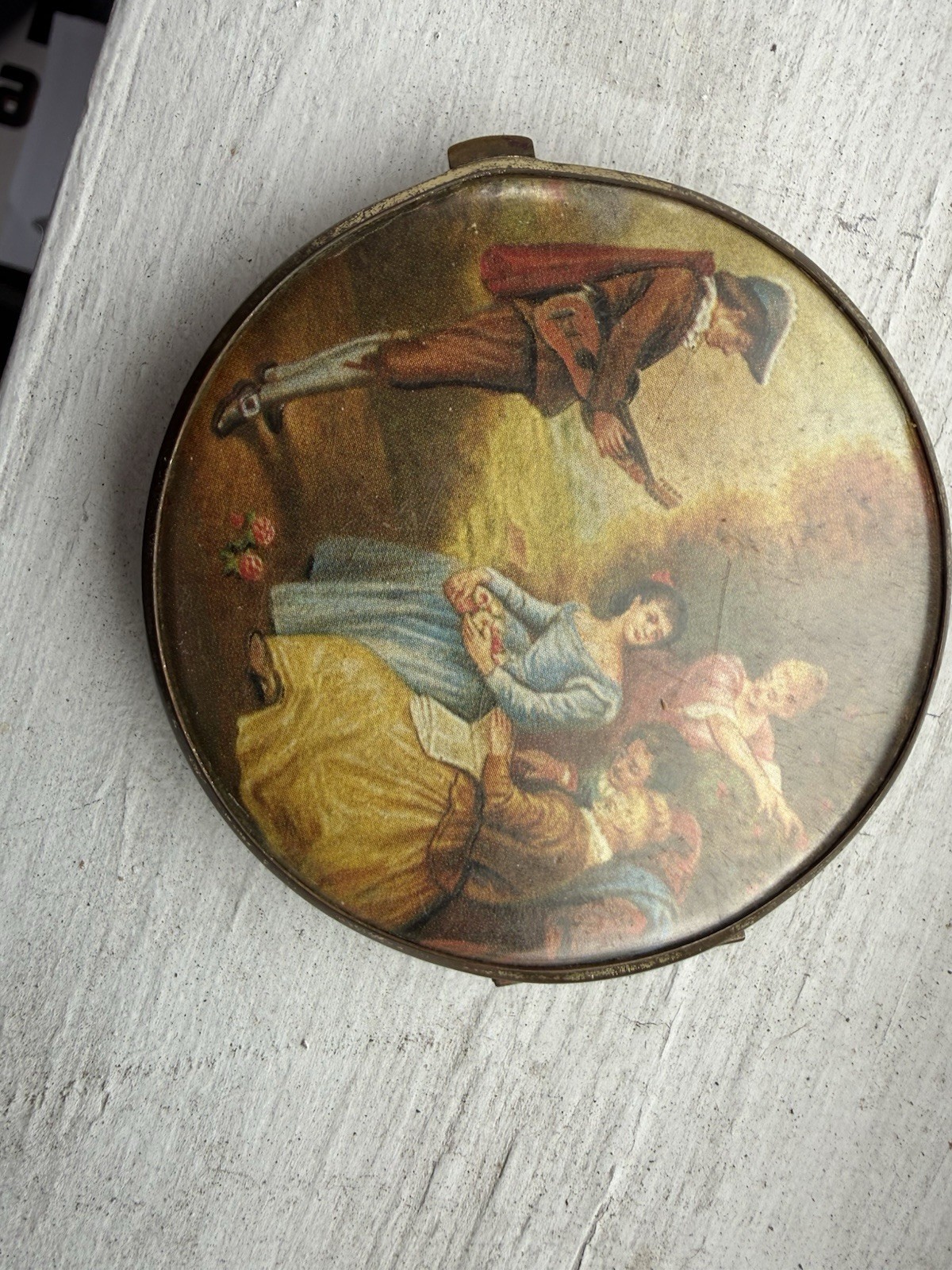 Vintage Pocket Mirror