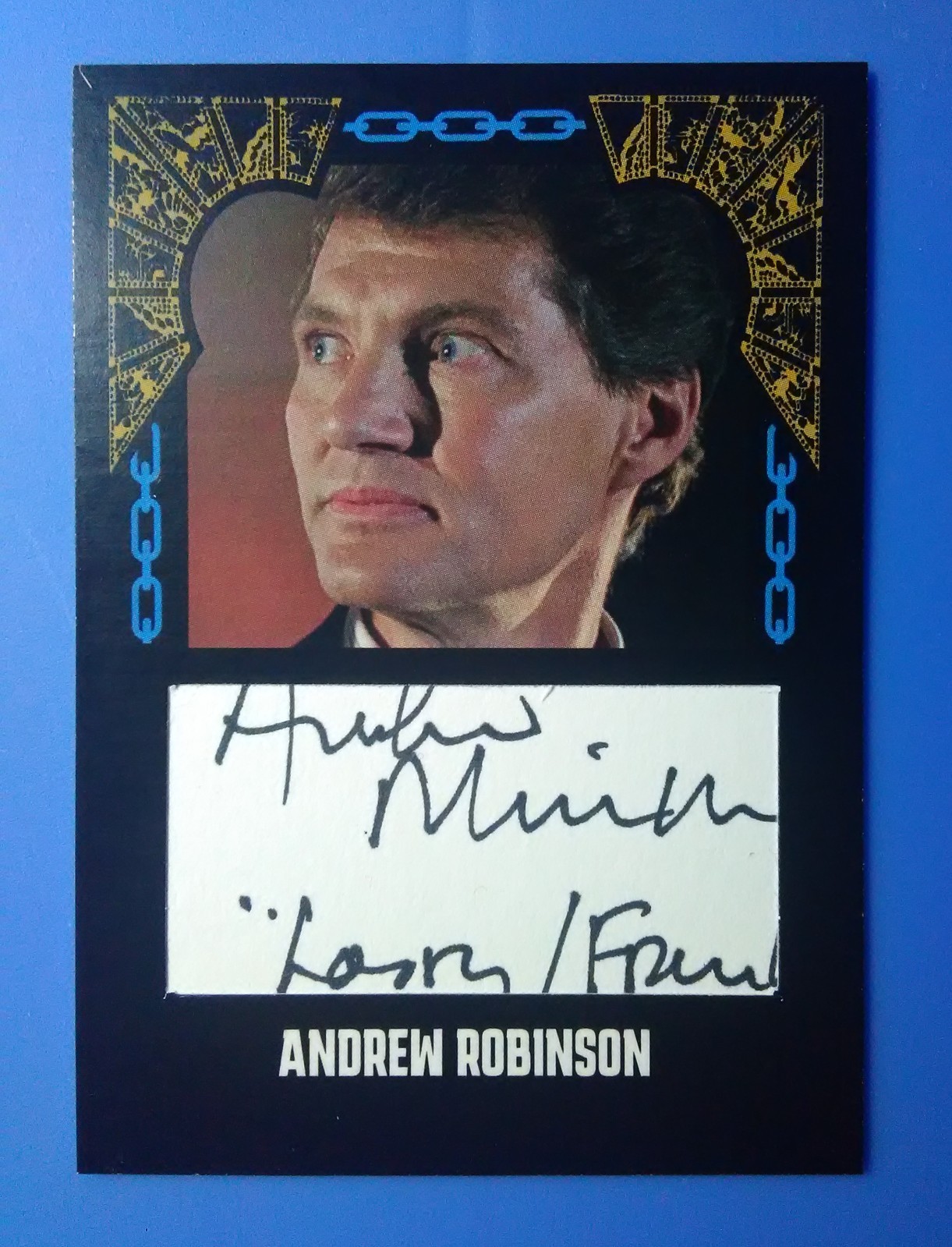 FRIGHT RAGS 2026 HELLRAISER ANDREW ROBINSON AUTOGRAPH CARD LTD TO 50