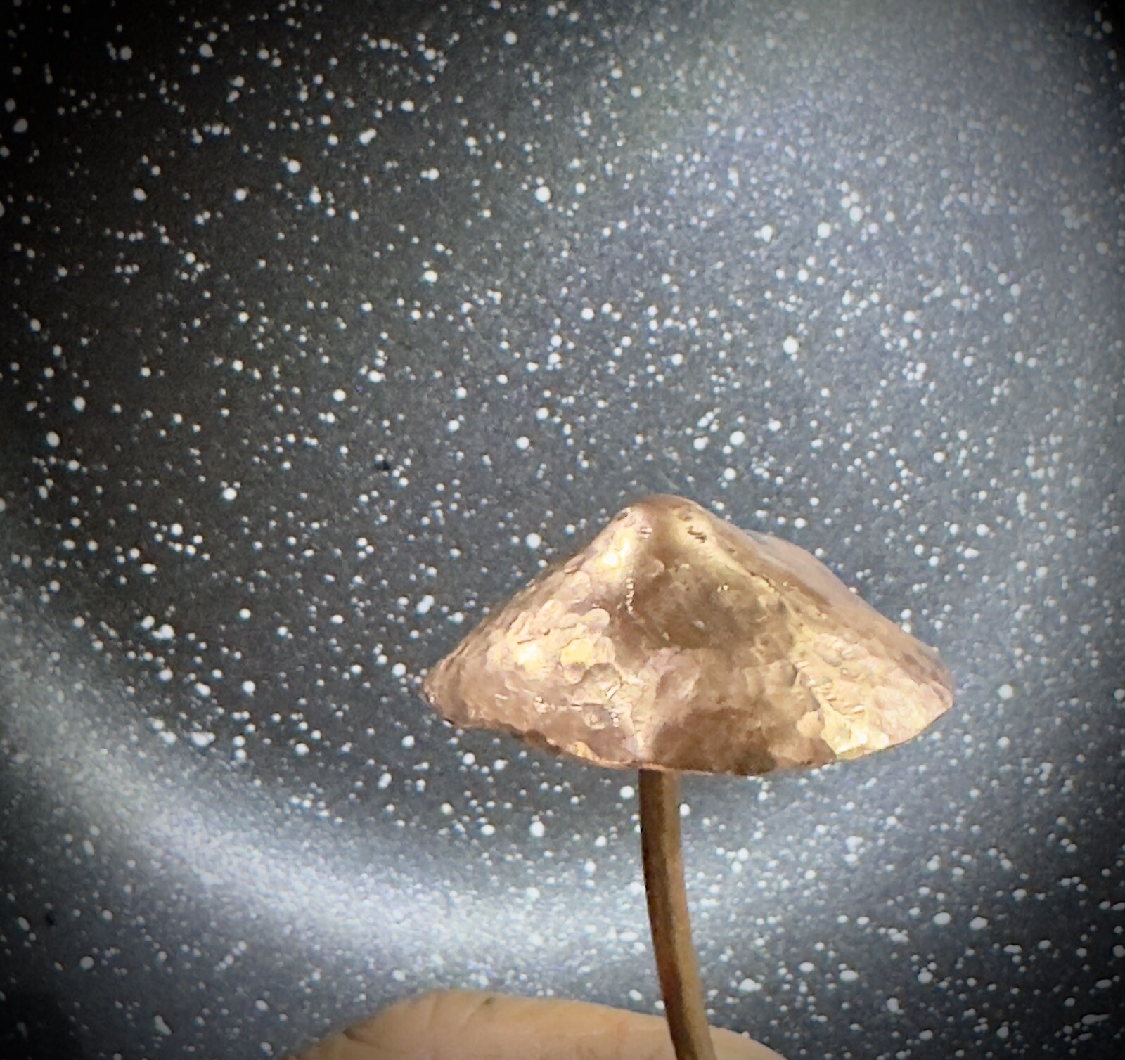 Handmade Copper Fairy Mushrooms Add Some Magic To Your Garden Or Potted Plants