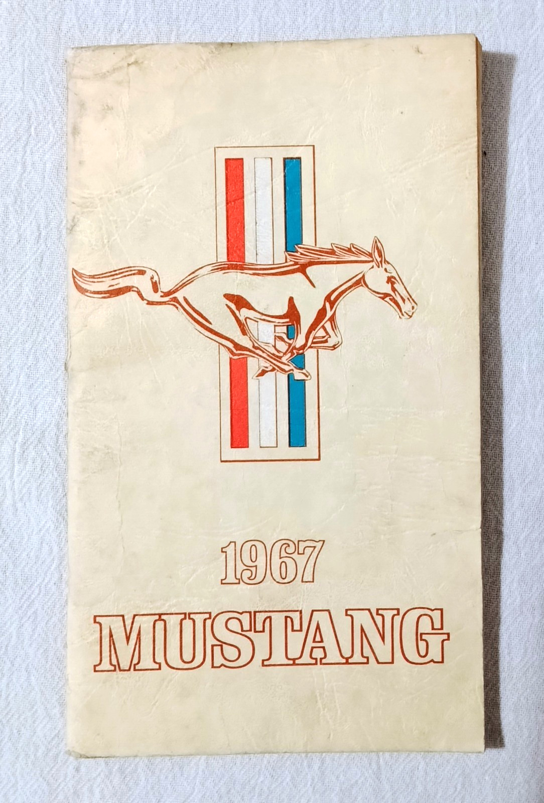 1967 FORD MUSTANG OWNERS MANUAL ORIGINAL
