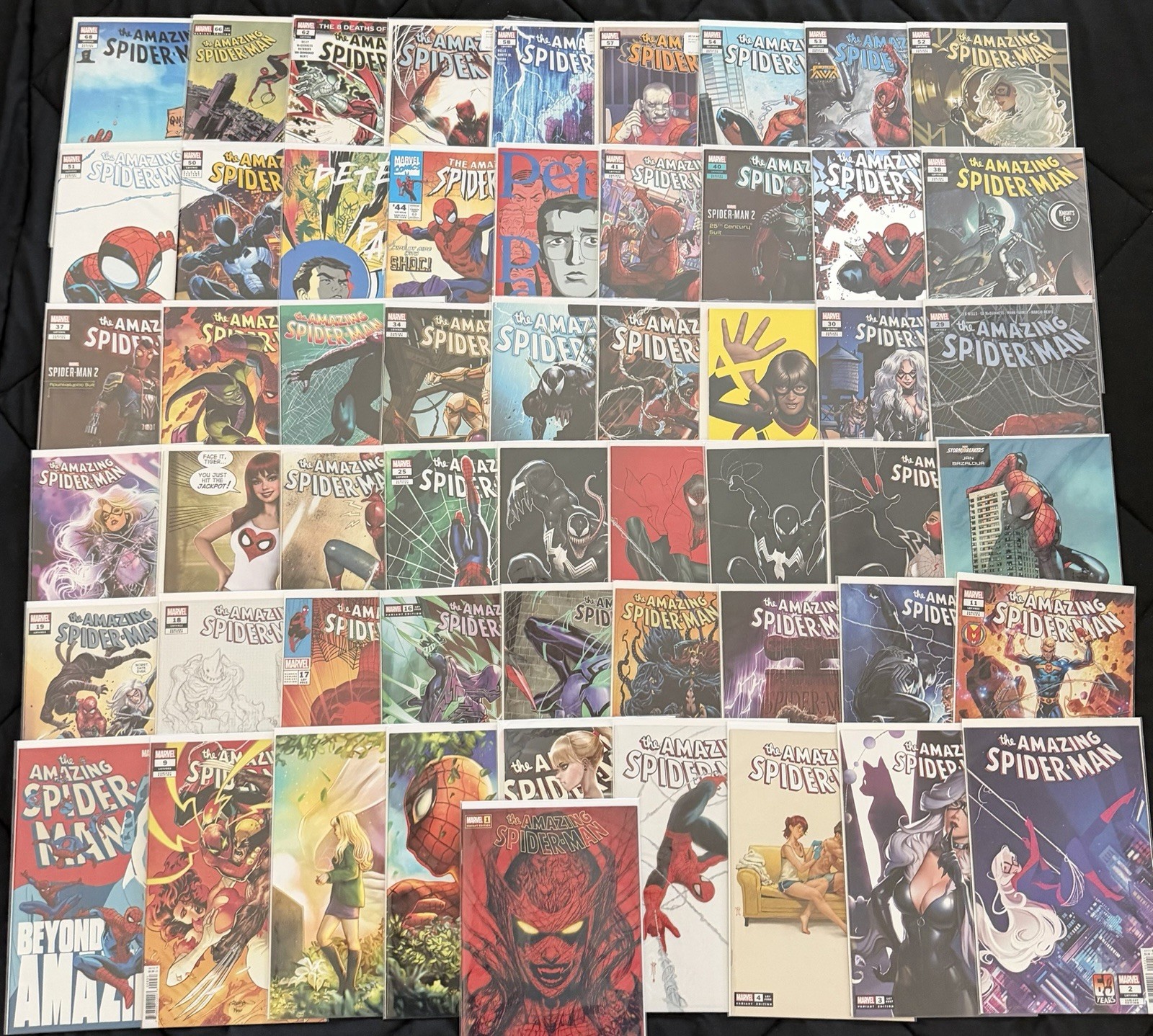Amazing Spider-Man 2022-25 (Series 7) #MASSIVE RUN/LOT (55) - Variants NM
