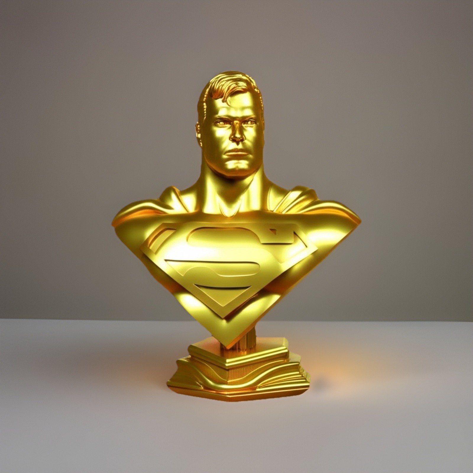 Superman - Bust 8 Inches - Gold