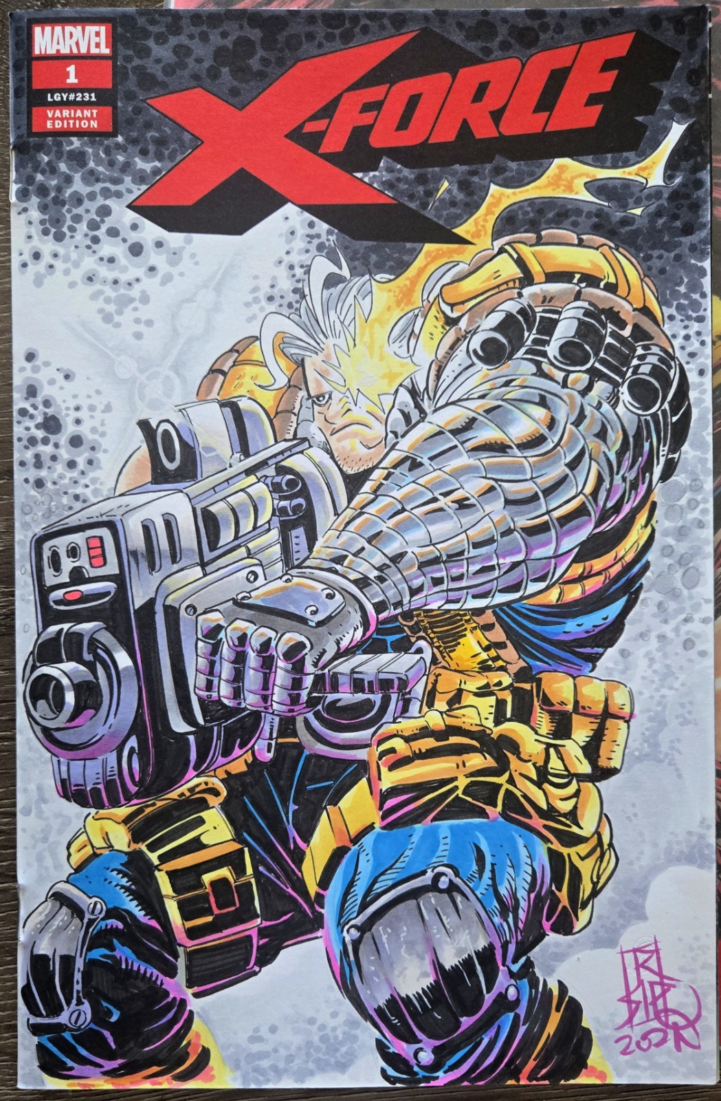 Marvel X-Force #1 Cable Variant Cover Comic Book Modern Age Single Issue