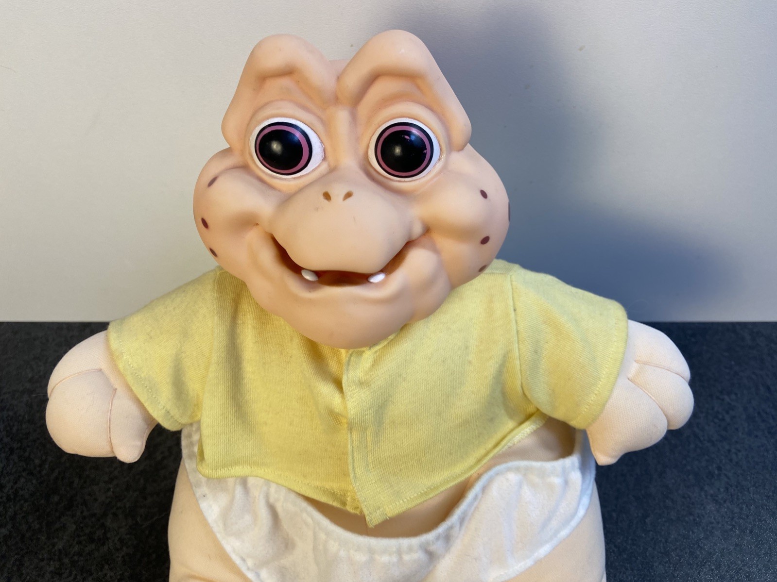 Vintage 1991 Jim Henson Baby Sinclair Dinosaurs Non-Talking Plush Rare Disney