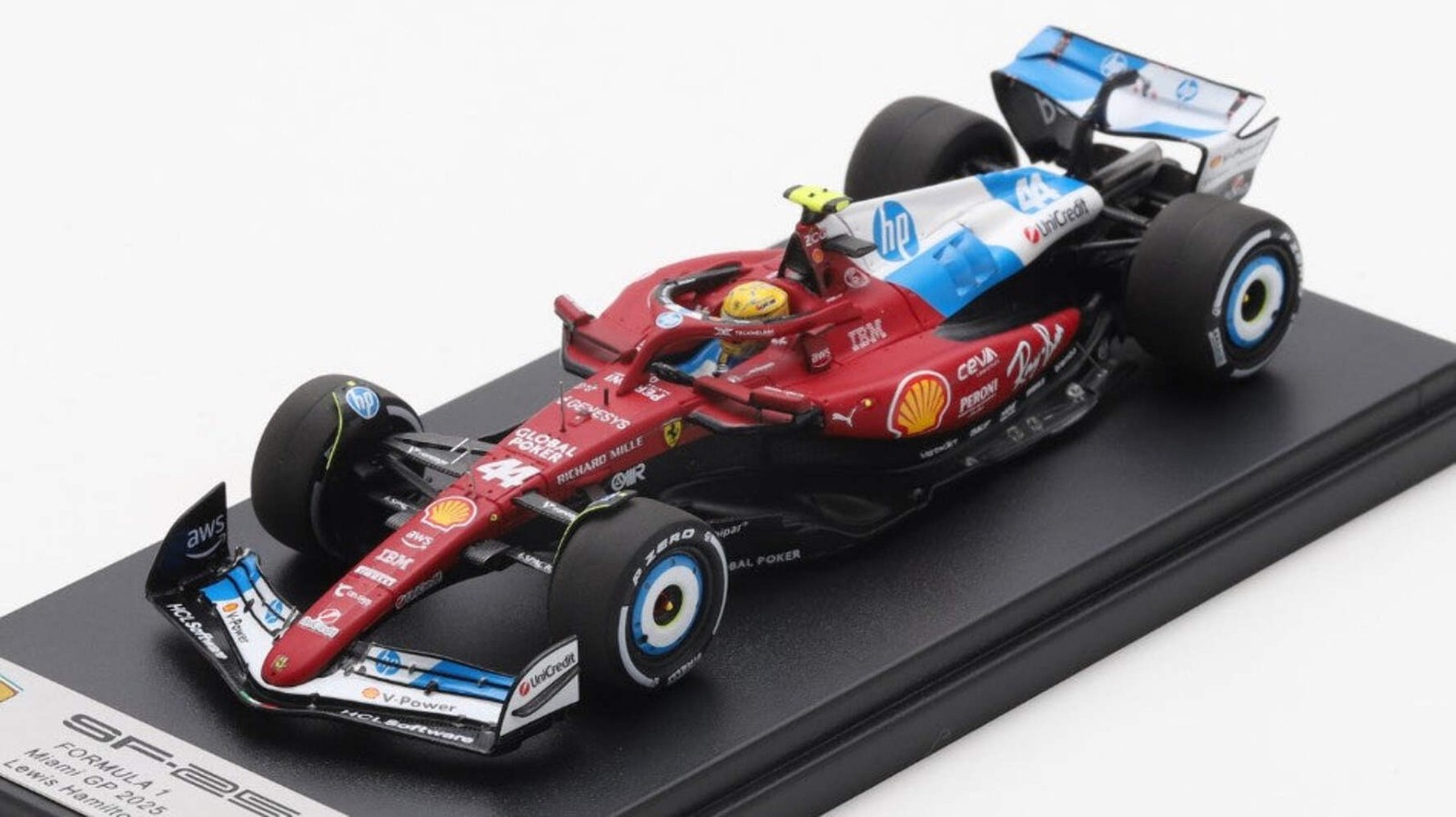 FERRARI SF-25 N.44 MIAMI GP 2025 L.HAMILTON 1:43 - Looksmart - SPF1077