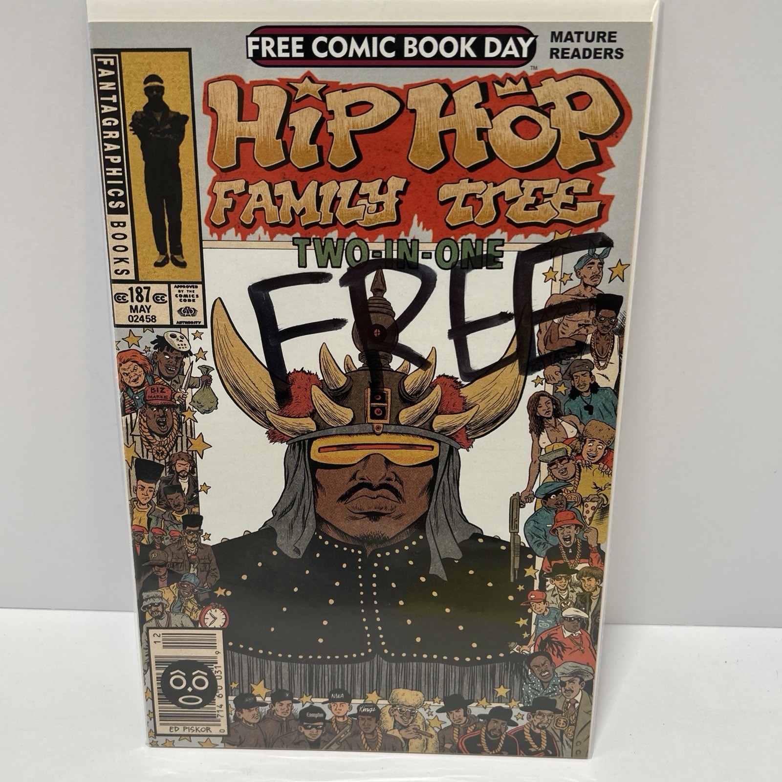 Fantagraphics HIP HOP FAMILY TREE (2014) #0 FCBD Ed Piskor NM Comic Book