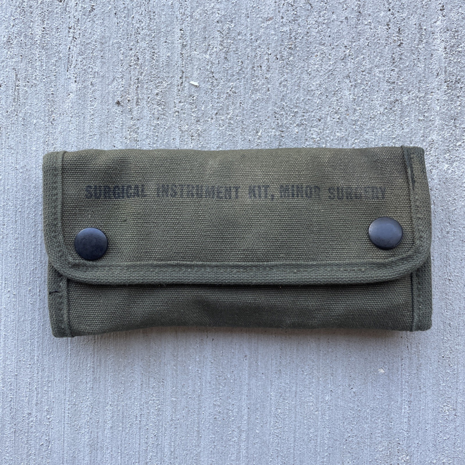 Vintage US Military Surgical Instrument Kit Minor Field Surgery