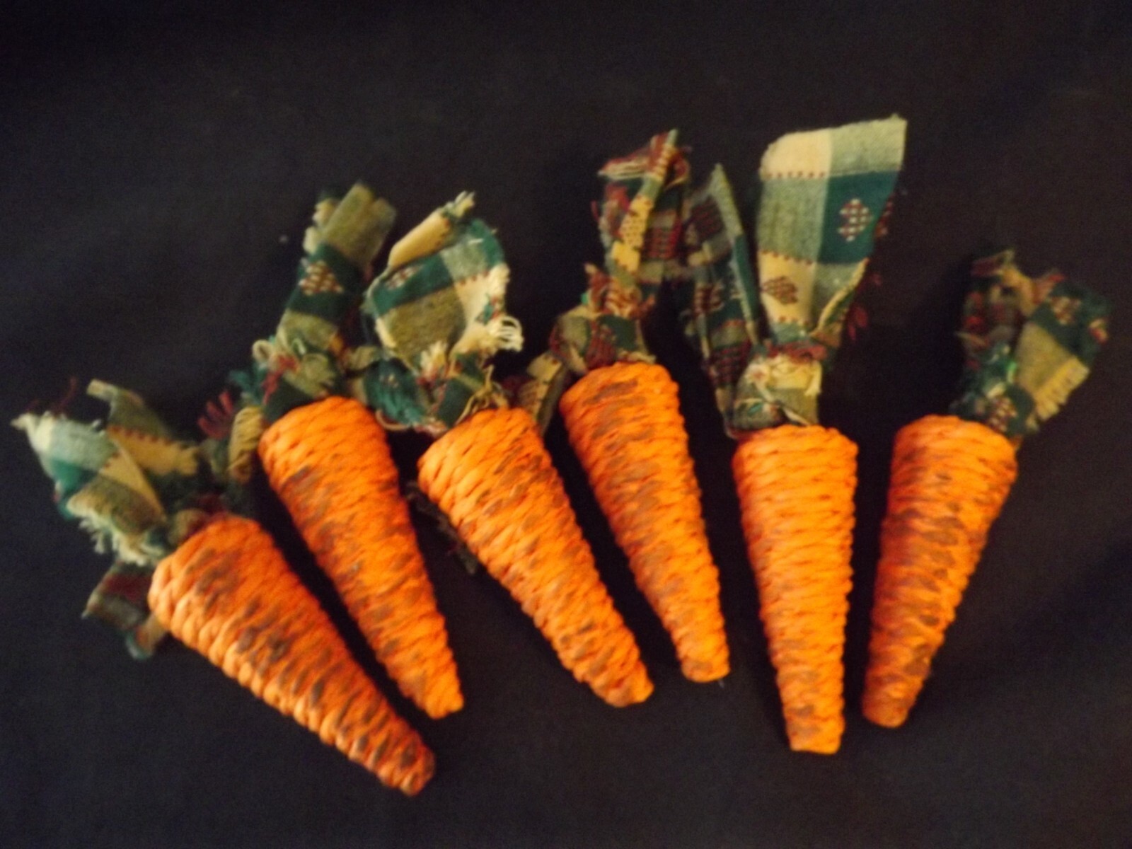 CARROTS EASTER 6 PRIM STYLE grungy / bowl fillers CUPBOARD TUCKS