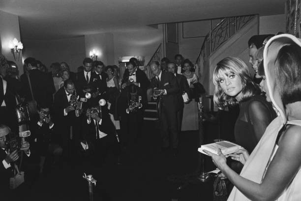Julie Christie poses for photographers at the premiere of the film- Old Photo