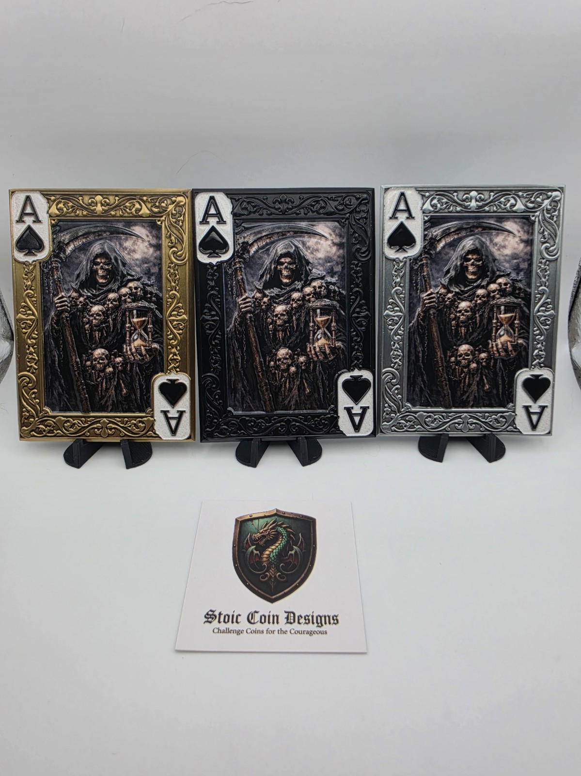3 coin set Ocala Police Department - Traffic Homicide Unit Challenge Coin