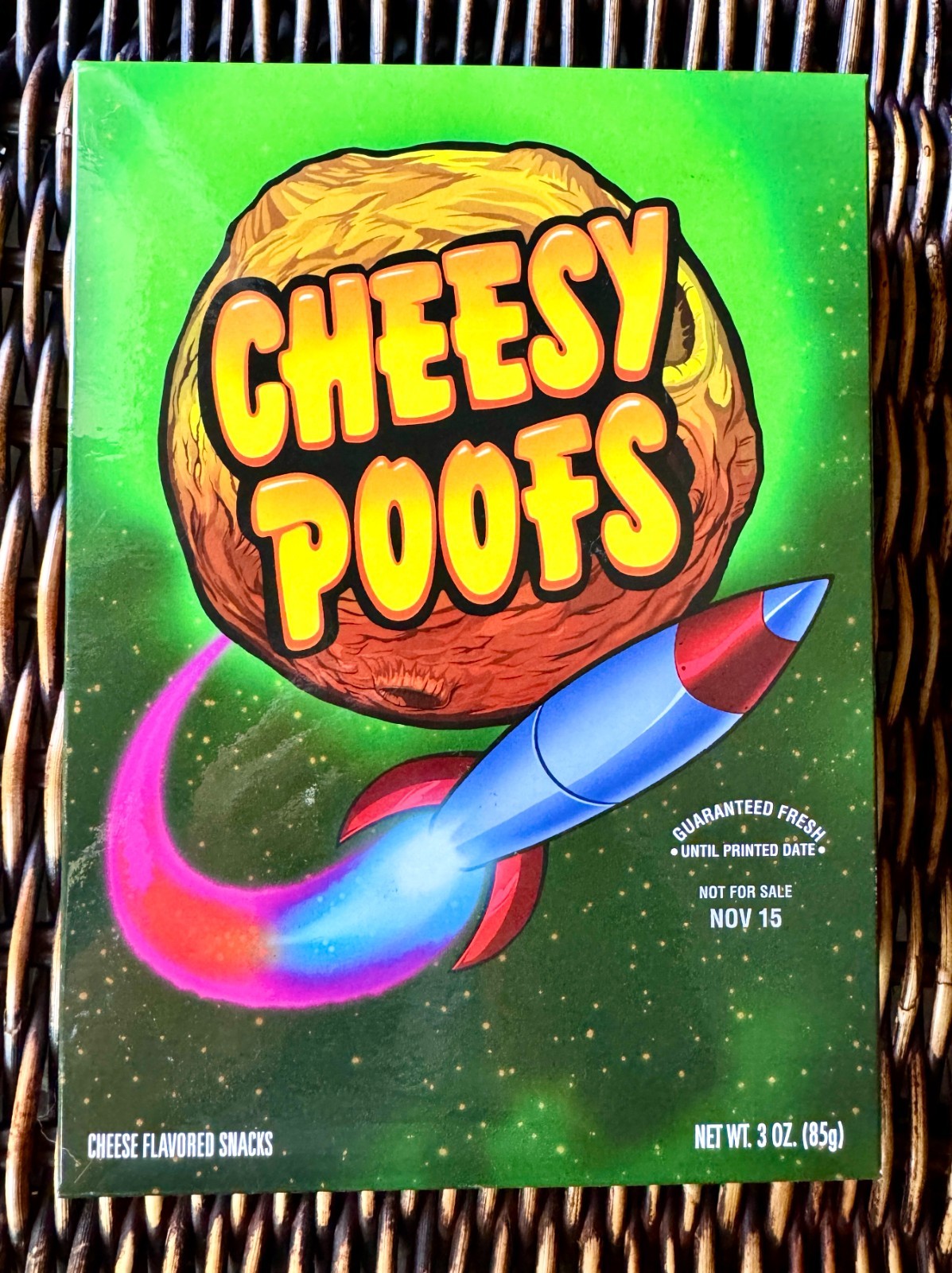 SOUTH PARK 2011 YEAR OF THE FAN sdcc exclusive CHEESY POOFS BOX sealed GEM MINT