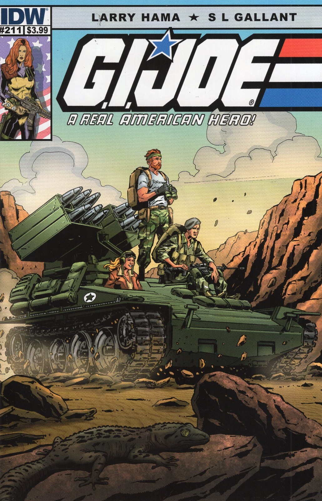G.I. Joe Real American Hero #211 IDW 2015 NM