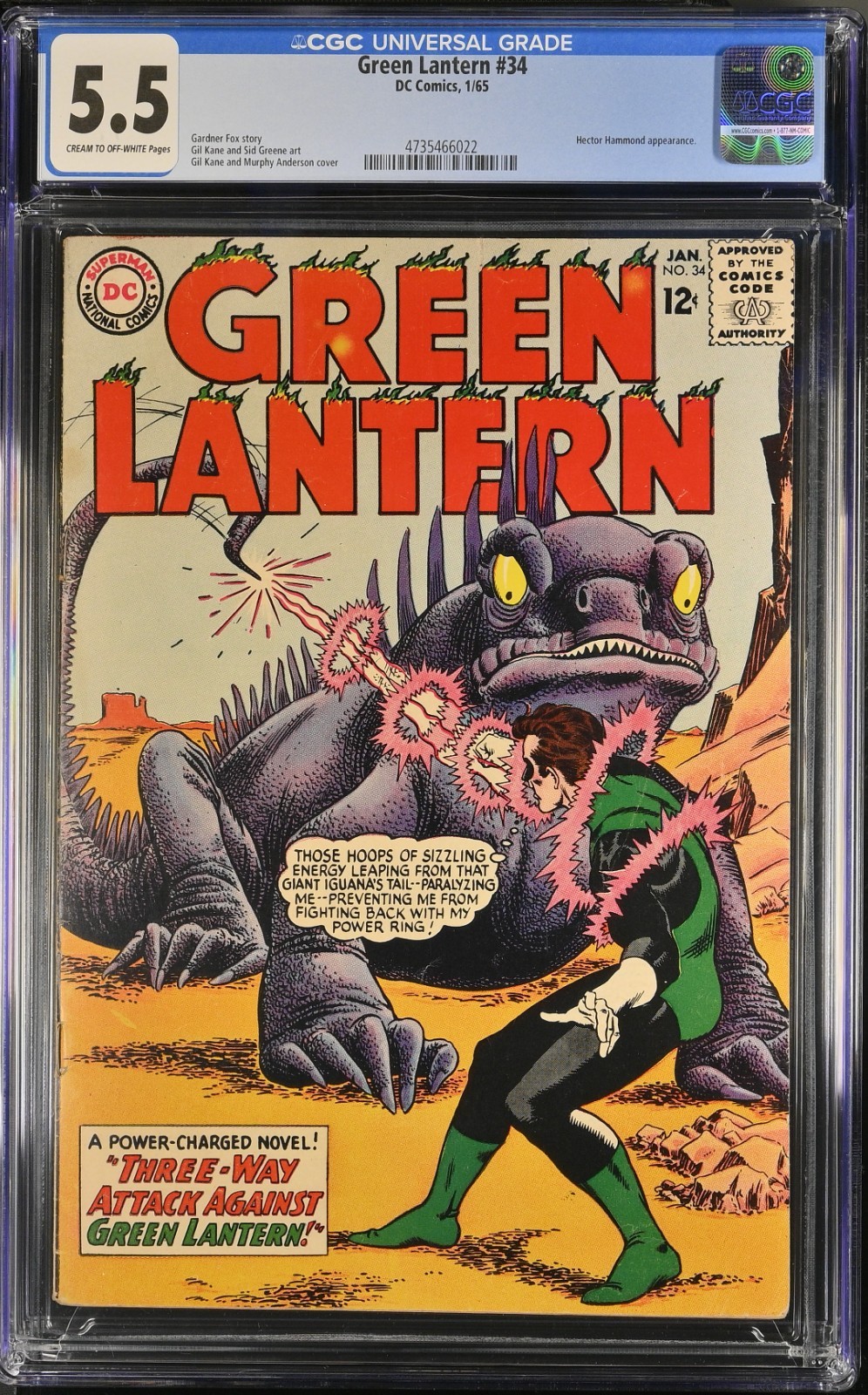 Green Lantern 34 CGC 5.5
