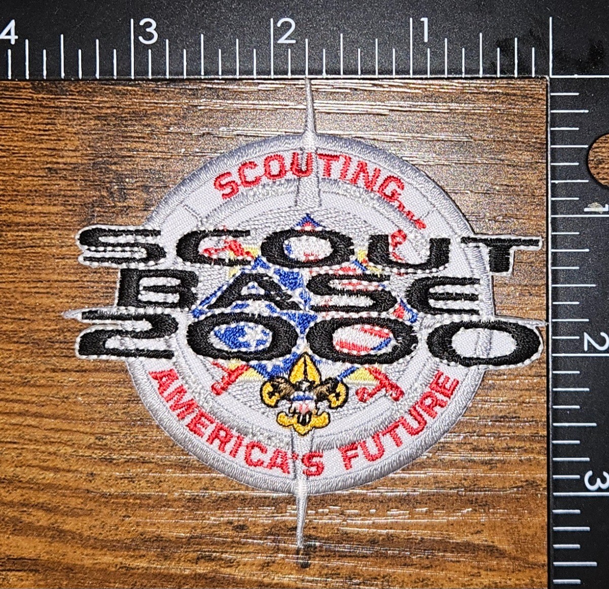 Scout Base 2000 Scouting America\'s Future BSA Camp Patch
