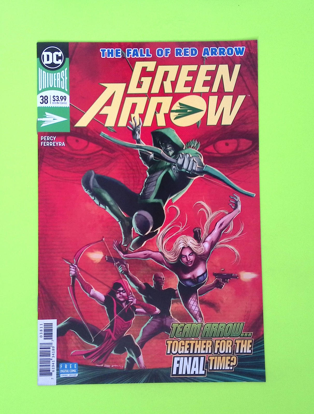 Green Arrow #38 Vol. 7 2018 DC Comics 8.0 Comic Book R51-255