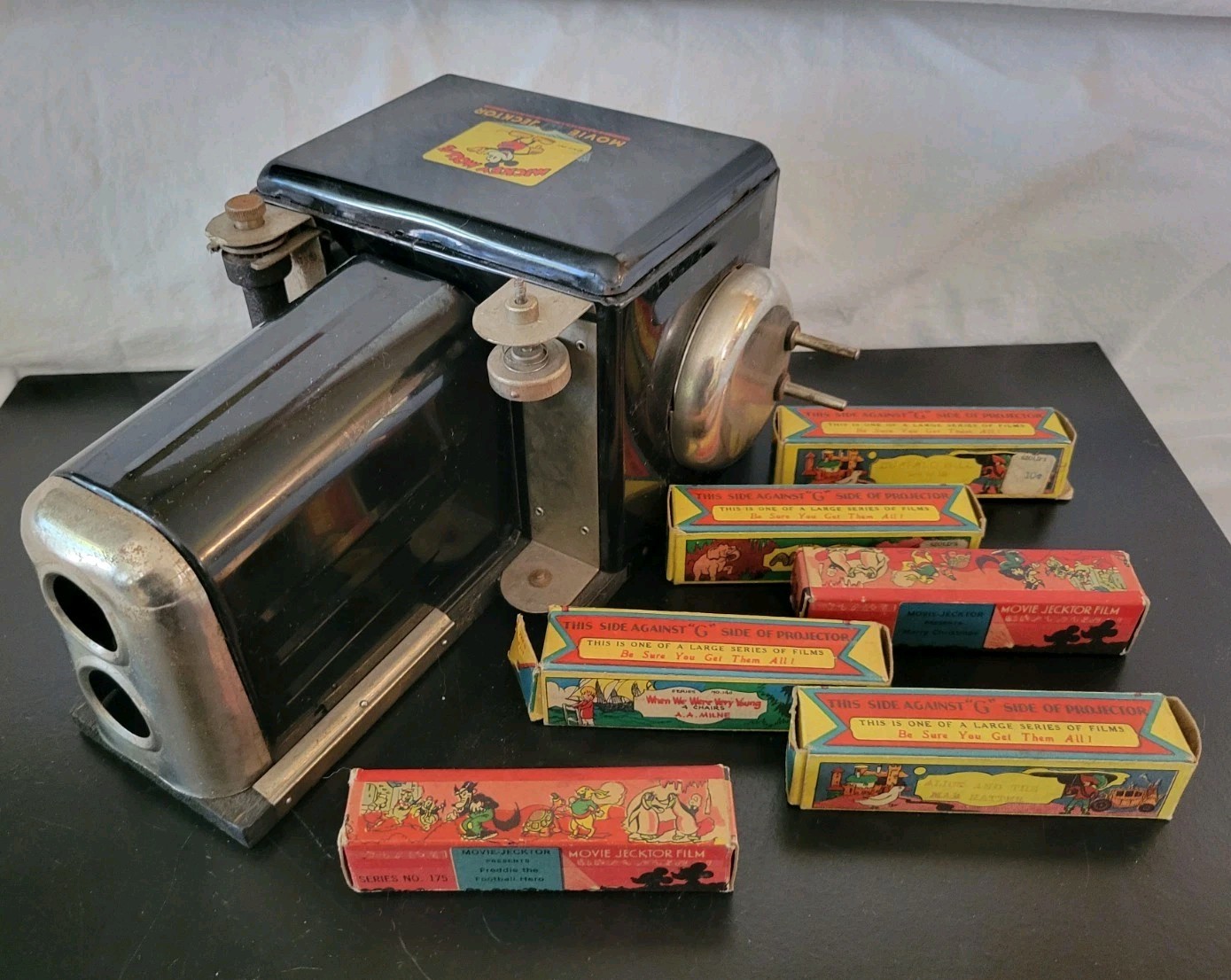 Rare 1930's Mickey Mouse Movie Jecktor  6 Animated rolls of film