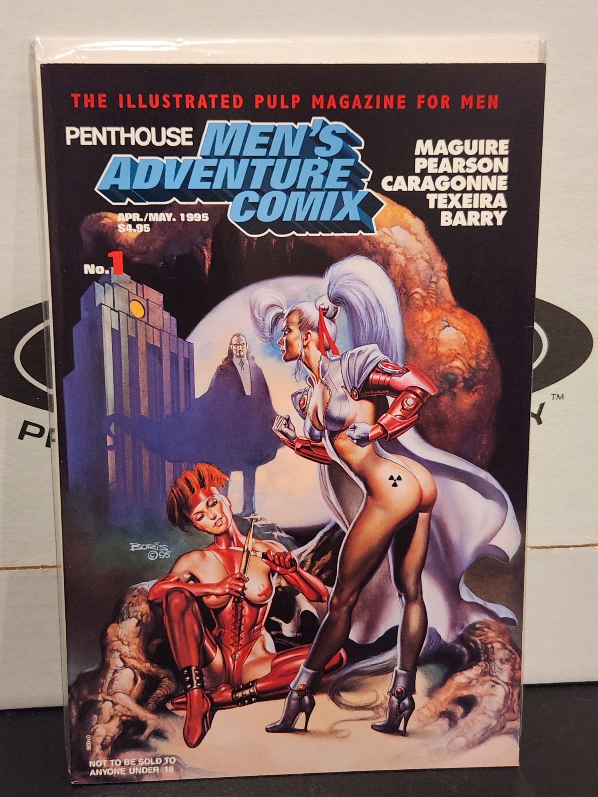 Penthouse Men's Adventure Comix Vol. 1 No. 1 (1995) High Grade