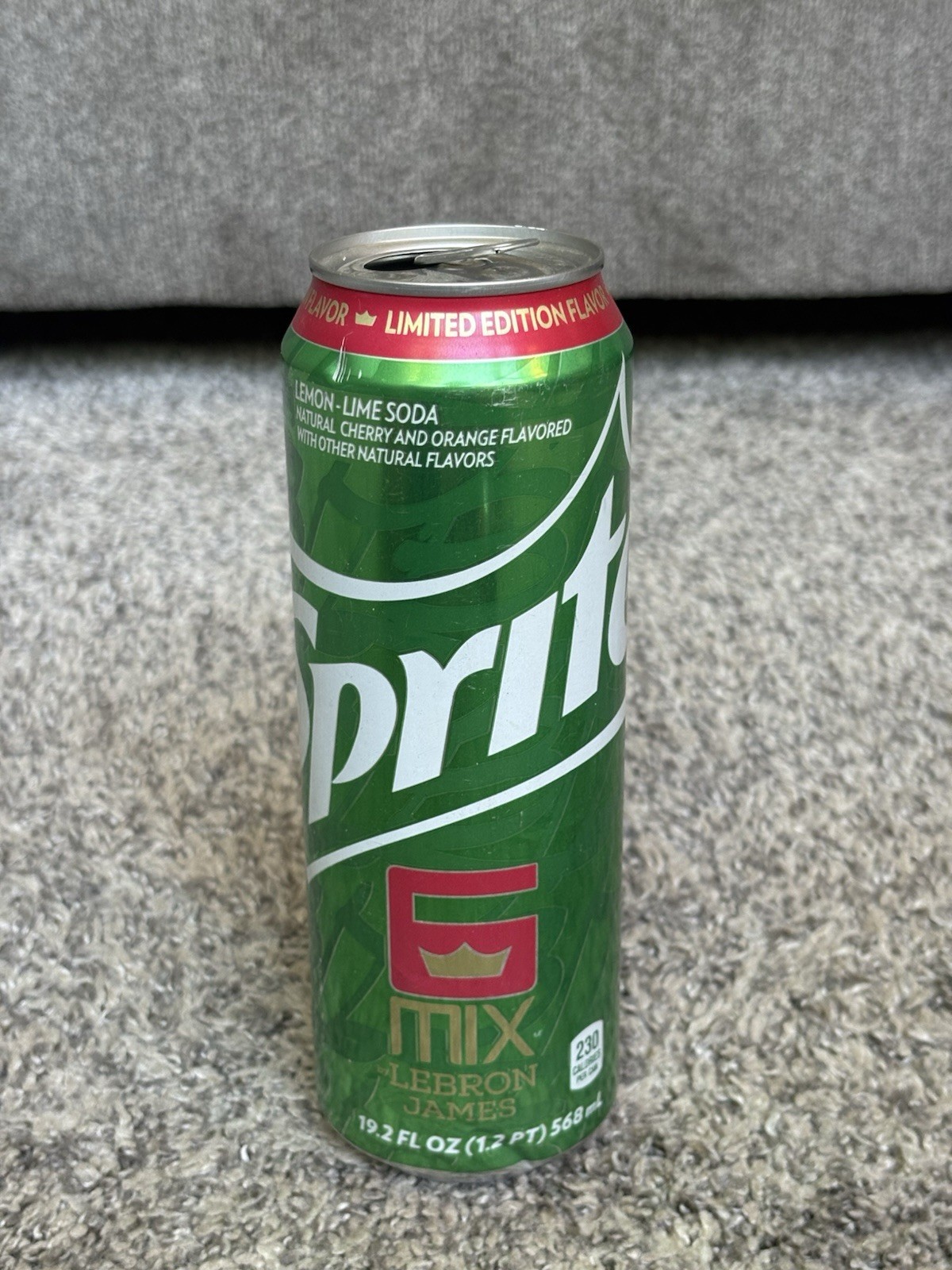 Sprite LeBron James Limited Edition 6 Mix 16 Oz Empty Can 2013